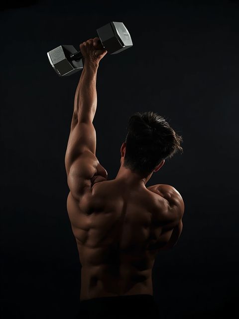 Kurzhantel One-Arm Upright Rudern
