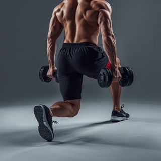 Dumbbell Rear Lunge