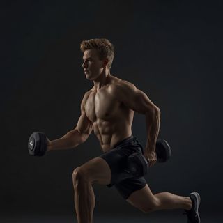 Dumbbell Rear Lunge