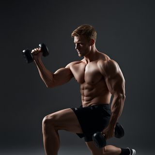 Dumbbell Seated One-Leg Calf Raise