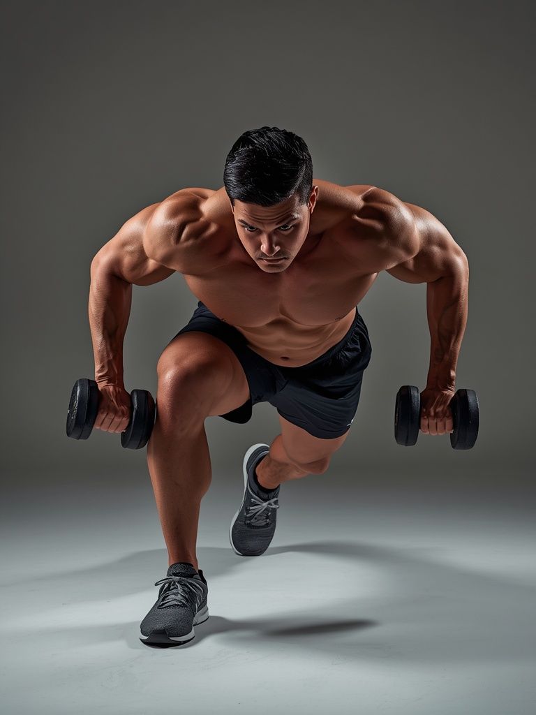 Dumbbell Step Ups