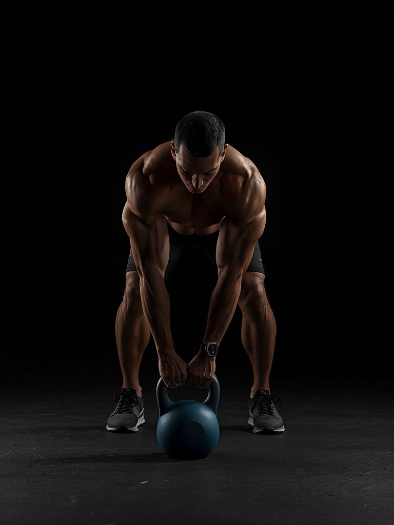 Extended Range One-Arm Kettlebell Floor Press