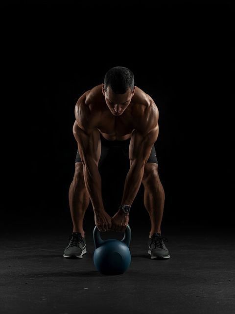 Extended Range One-Arm Kettlebell Floor Wyciskanie