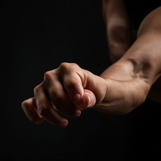 Finger Uginanie ramions