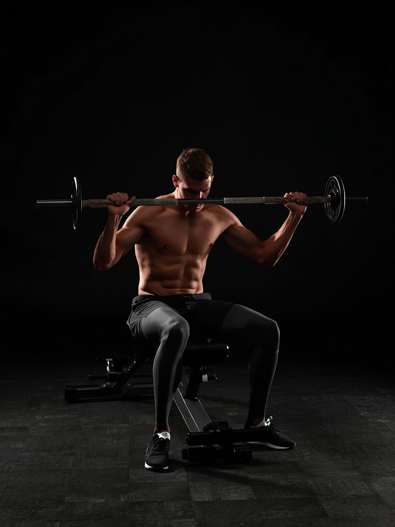 Flat Bench Leg Pull-In