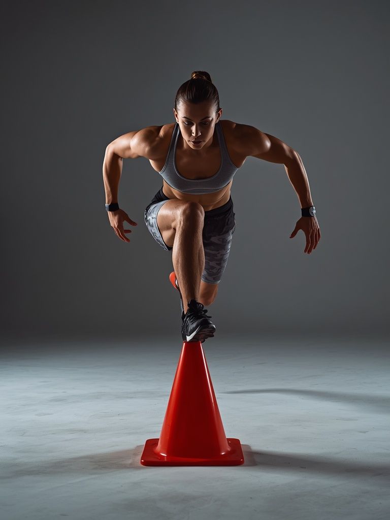 Front Cone Hops (or hurdle hops)