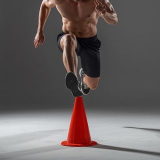 Front Cone Hops (or hurdle hops)