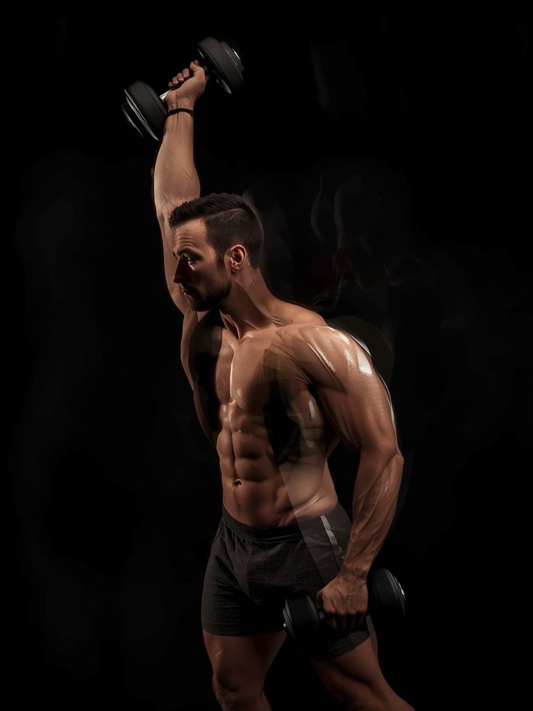 Front Two-Dumbbell Raise