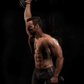 Front Two-Dumbbell Raise