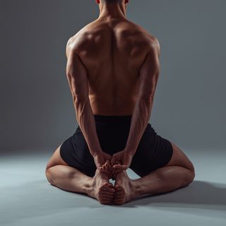 Groin and Back Stretch