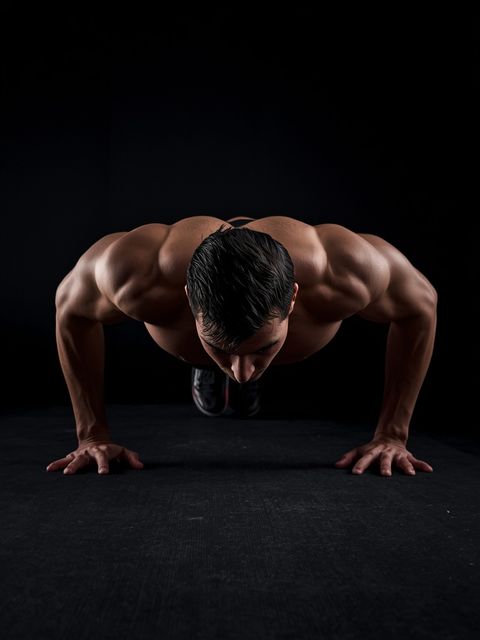Schrägbank Push-Up