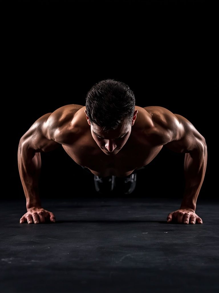 Incline Push-Up Close-Grip