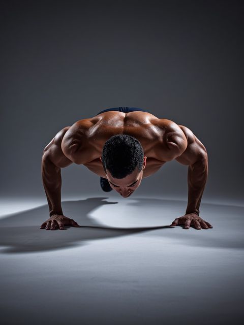 Schrägbank Push-Up Reverse Grip