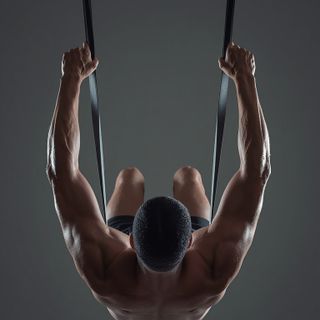Inverted Rudern with Straps