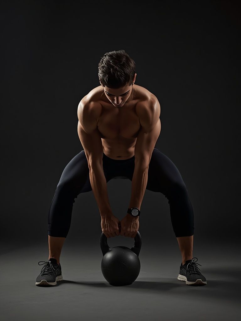 Kettlebell Pass Between The Legs