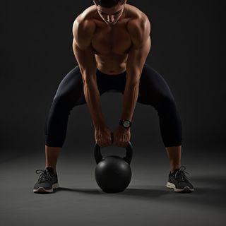 Kettlebell Pass Between The Legs