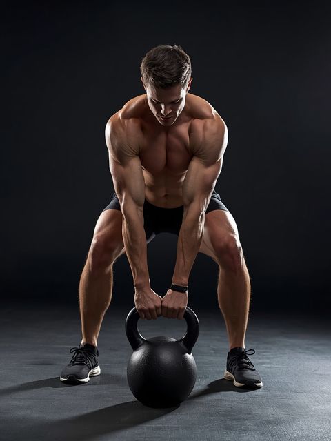 Kettlebell Seesaw Drücken