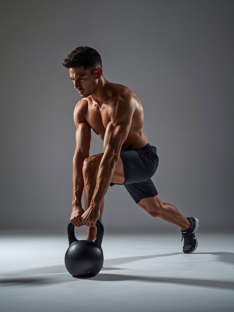 Kettlebell Turkish Get-Up (Lunge style)