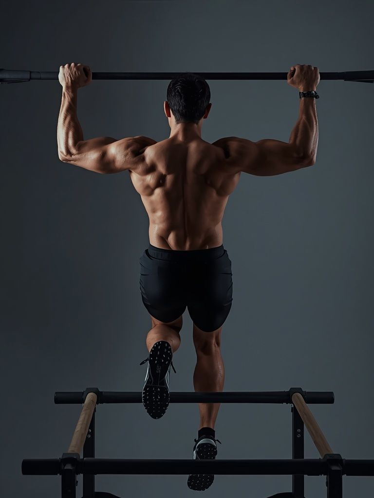 Knee/Hip Raise On Parallel Bars