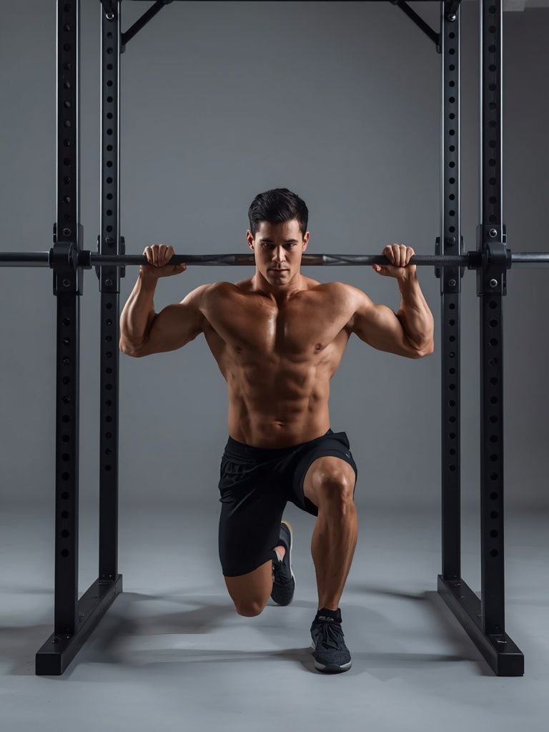 Kneeling Single-Arm High Pulley Rudern