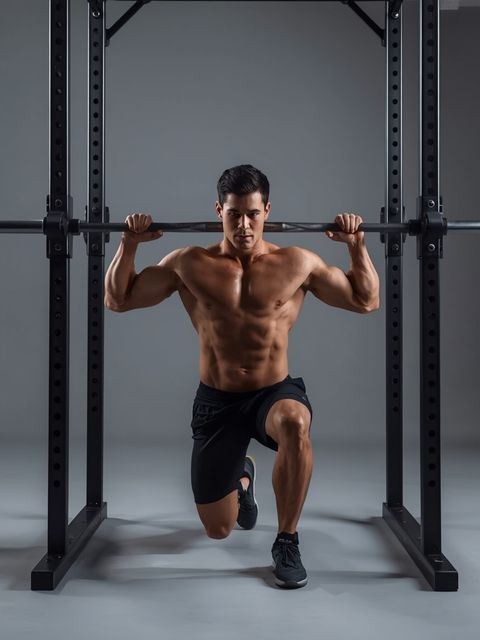 Kneeling Single-Arm High Pulley Rudern