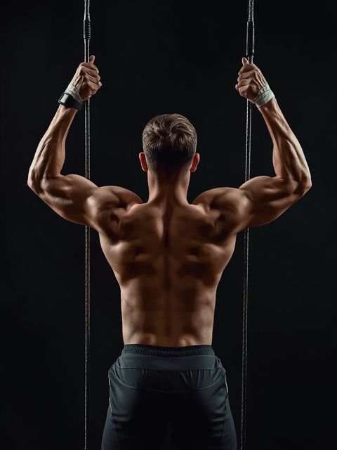 Low Wyciąg Triceps Wyprosty