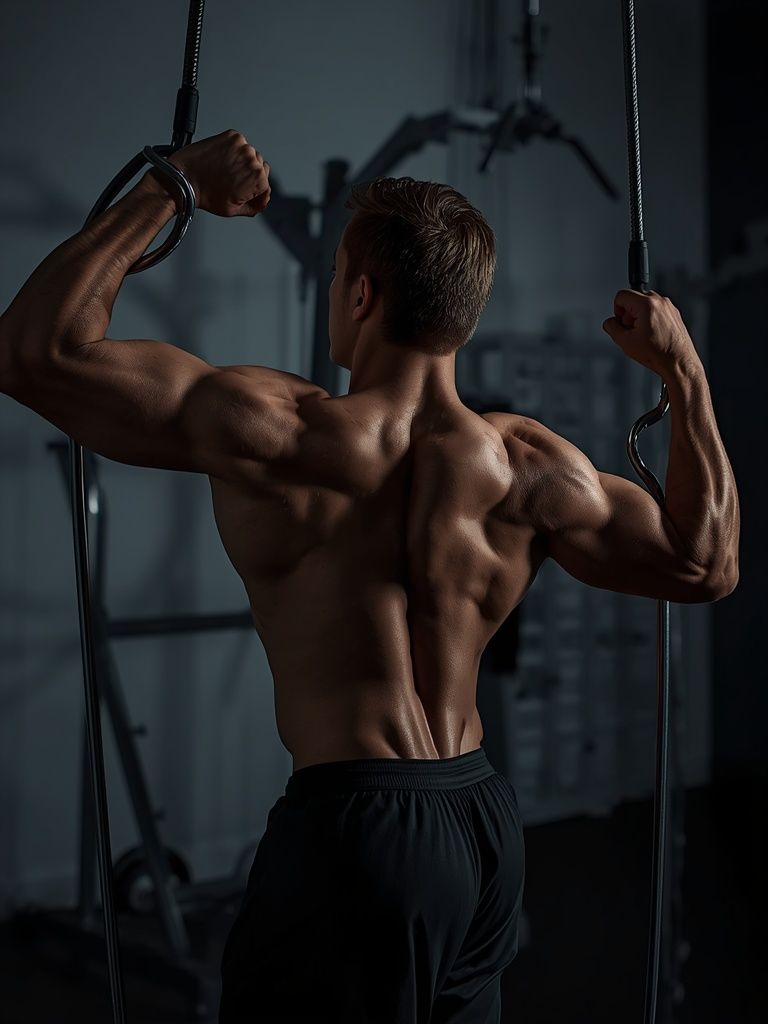 Low Cable Triceps Extension