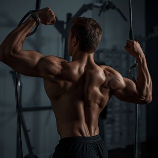 Low Cable Triceps Extension