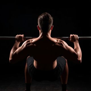 Lying Cambered Barbell Row