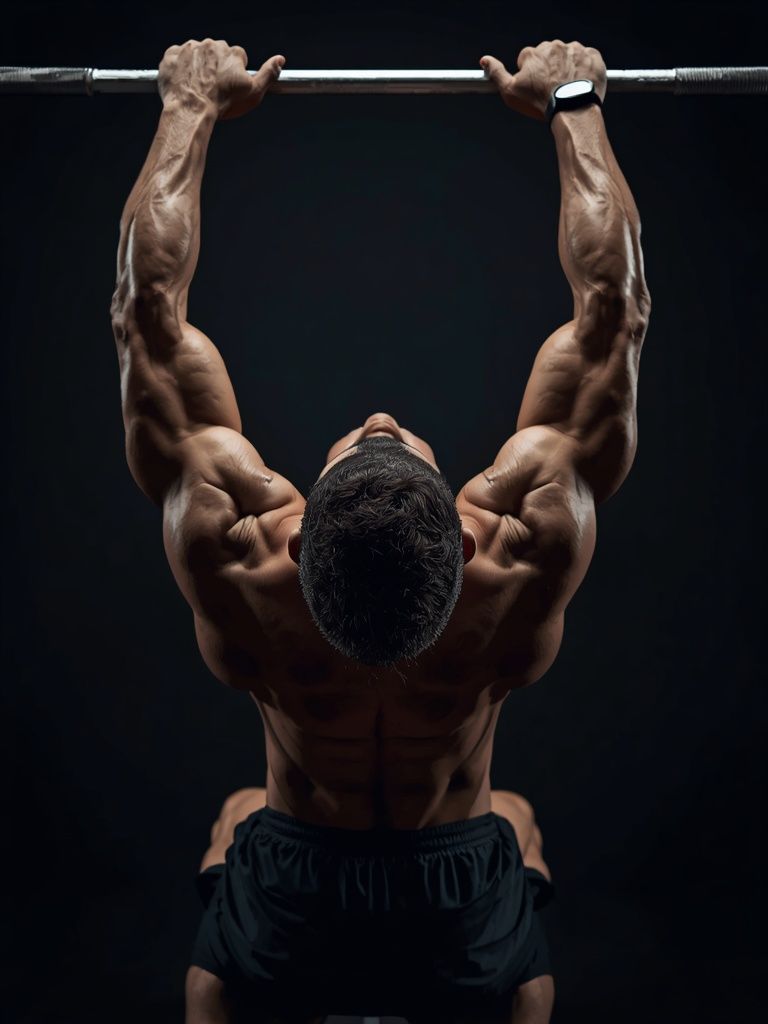 Lying Close-Grip Barbell Triceps Extension Behind The Head