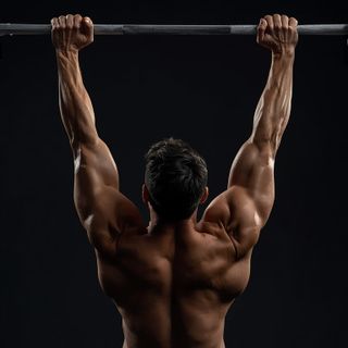 Lying Close-Grip Barbell Triceps Press To Chin