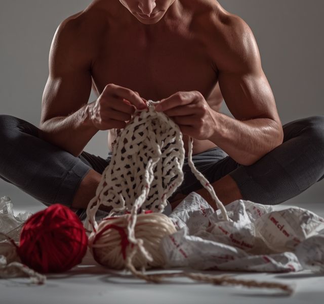 Knitting, Sewing, and Gift Wrapping while Sitting