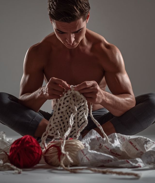 Knitting, Sewing, and Gift Wrapping while Sitting