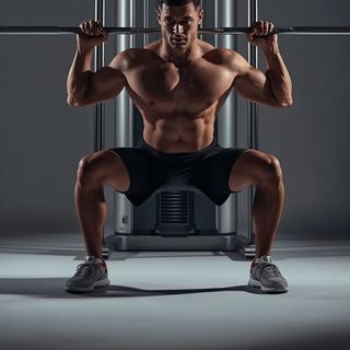 Lying Machine Squat