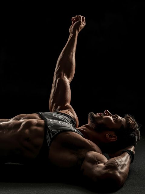 Lying One-Arm Lateral Wznosy