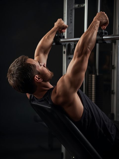 Lying Triceps Wyciskanie