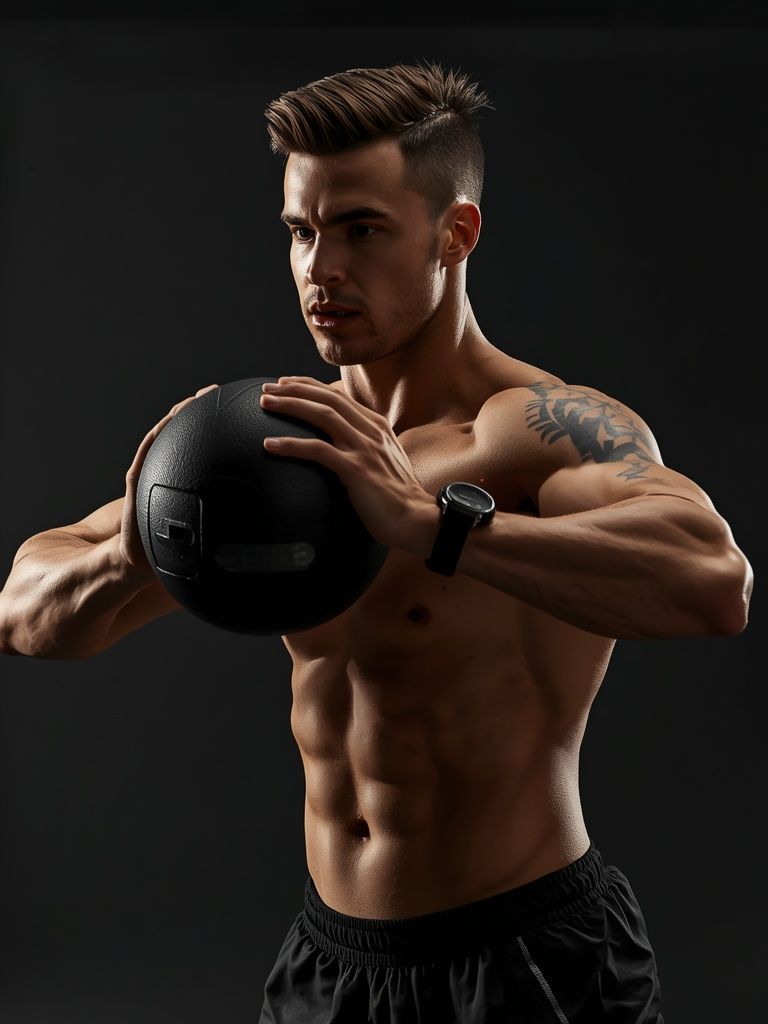 Medicine Ball Chest Pass