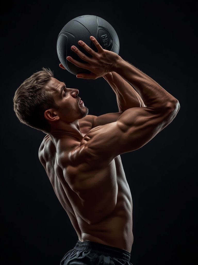 Medicine Ball Scoop Throw
