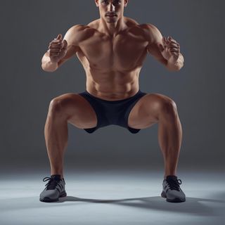 Narrow Stance Squats