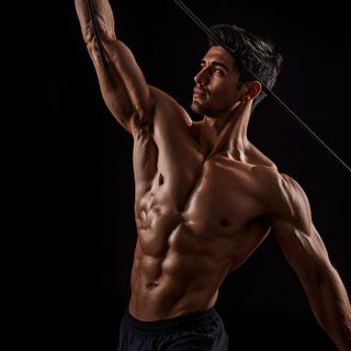 One-Arm High-Pulley Wyciąg Side Bends