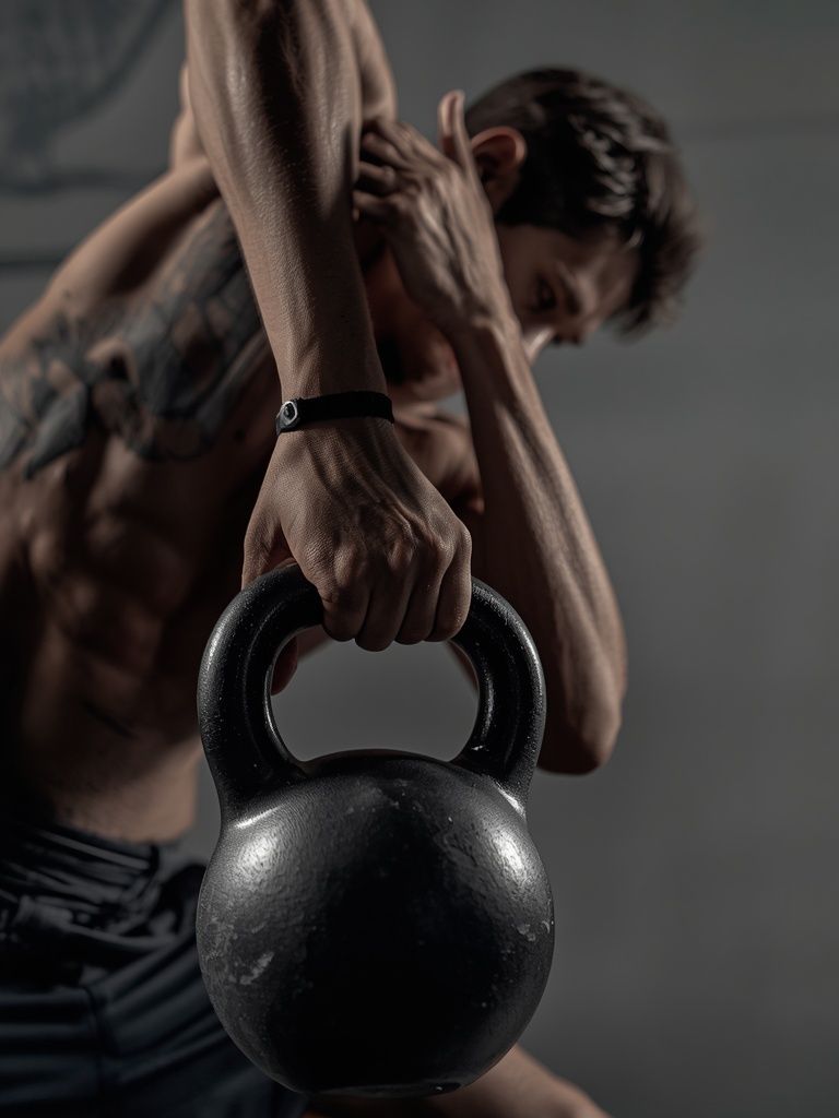 One-Arm Kettlebell Clean
