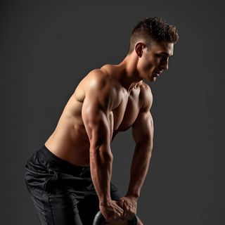 One-Arm Kettlebell Clean and Jerk
