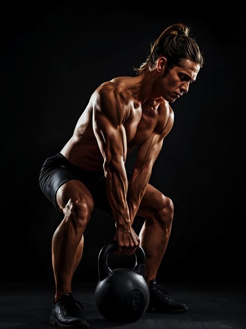One-Arm Kettlebell Clean and Jerk