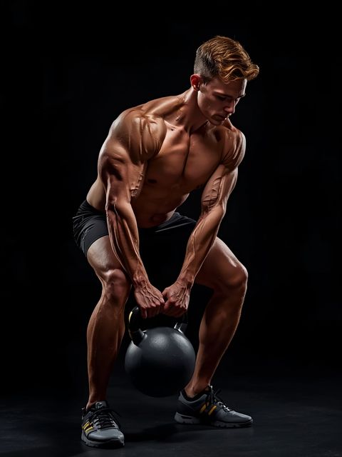 One-Arm Kettlebell Jerk