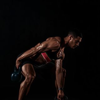 One-Arm Kettlebell Military Press To The Side