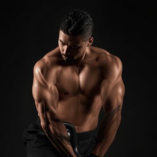 One-Arm Kettlebell Split Jerk