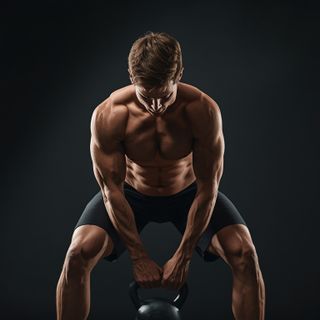 One-Arm Kettlebell Split Snatch