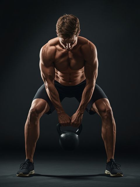 One-Arm Kettlebell Split Snatch