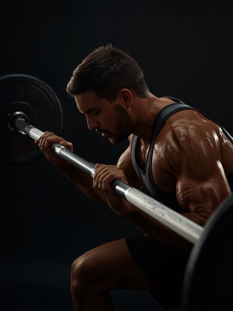 One-Arm Long Bar Row