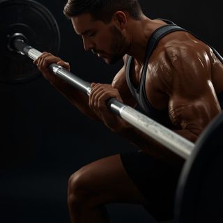 One-Arm Long Bar Row